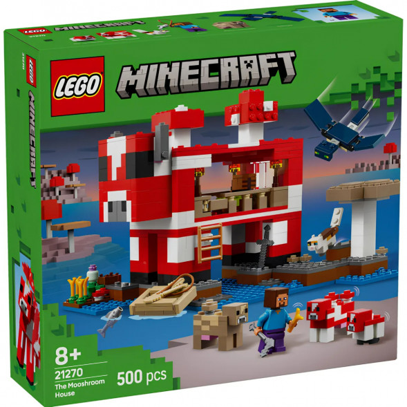 Конструктор LEGO Minecraft 21270 Грибной дом в Хабаровске