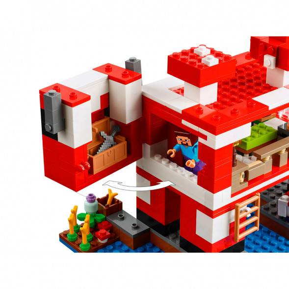 Конструктор LEGO Minecraft 21270 Грибной дом в Хабаровске
