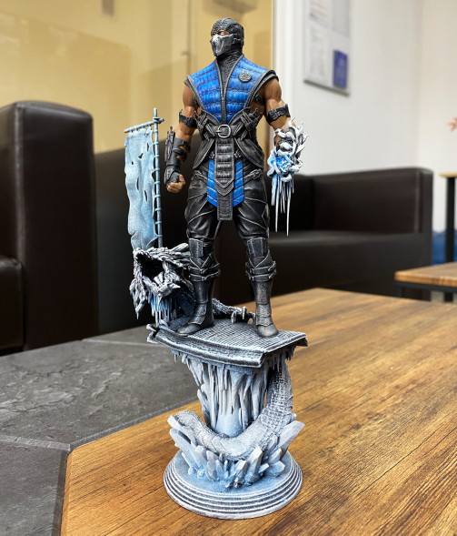 3D фигурка Саб-Зиро Mortal Kombat в Хабаровске