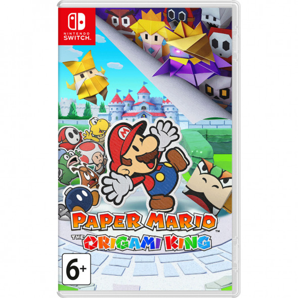 Игра Paper Mario: The Origami King [Nintendo Switch, английская версия] в Хабаровске
