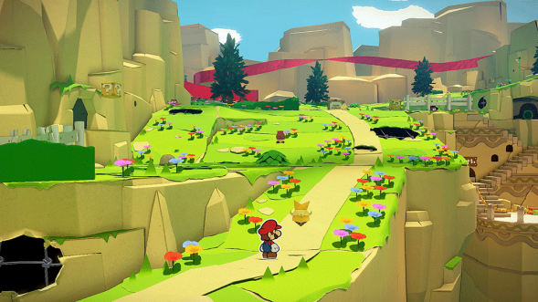 Игра Paper Mario: The Origami King [Nintendo Switch, английская версия] в Хабаровске