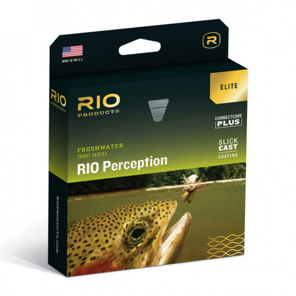 Леска RIO Elite Perception WF4F, Green/Camo/Gray в Хабаровске