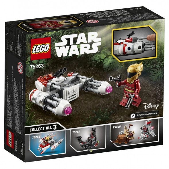 Конструктор LEGO Star Wars 75263 Микрофайтеры Истребитель Сопротивления типа Y в Хабаровске