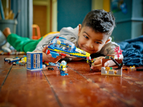 Конструктор LEGO City 60355 Детективные миссии водной полиции в Хабаровске