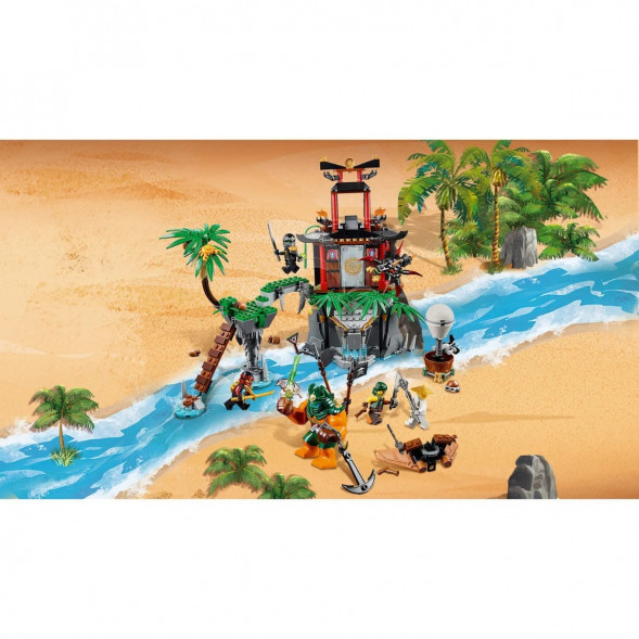 Конструктор LEGO Ninjago 70604 Остров тигриных вдов в Хабаровске