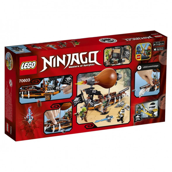 Конструктор LEGO Ninjago 70603 Дирижабль-штурмовик в Хабаровске