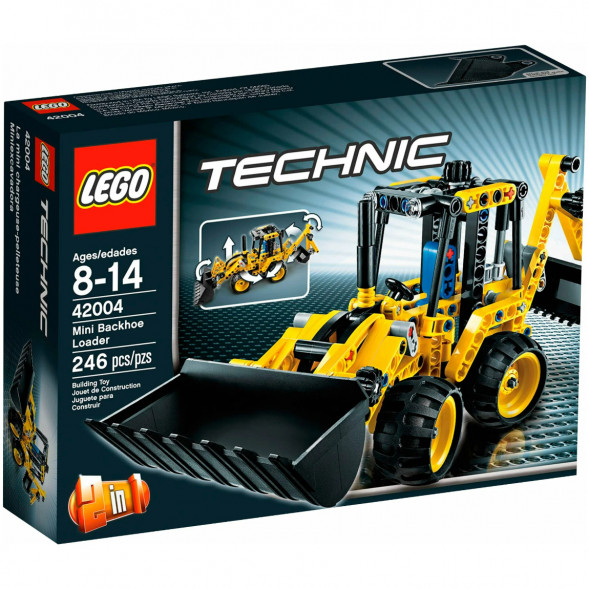 Конструктор LEGO Technic 42004 Экскаватор-погрузчик в Хабаровске