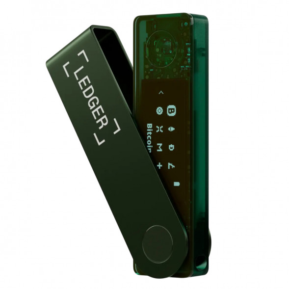 Аппаратный криптокошелёк Ledger Nano X, Emerald Green в Хабаровске