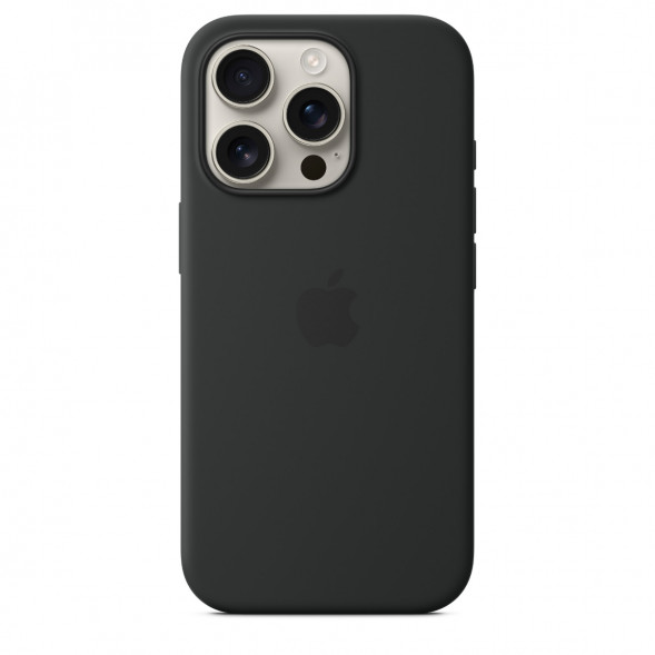 Чехол Apple iPhone 16 Pro Silicone Case with MagSafe, Black (MYYJ3ZM/A) в Хабаровске