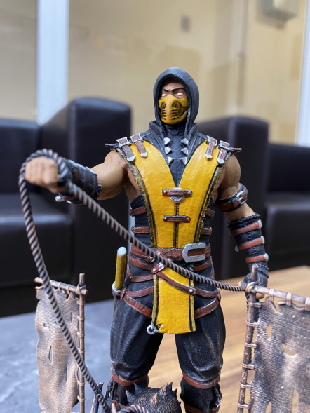 3D фигурка Скорпион Mortal Kombat в Хабаровске