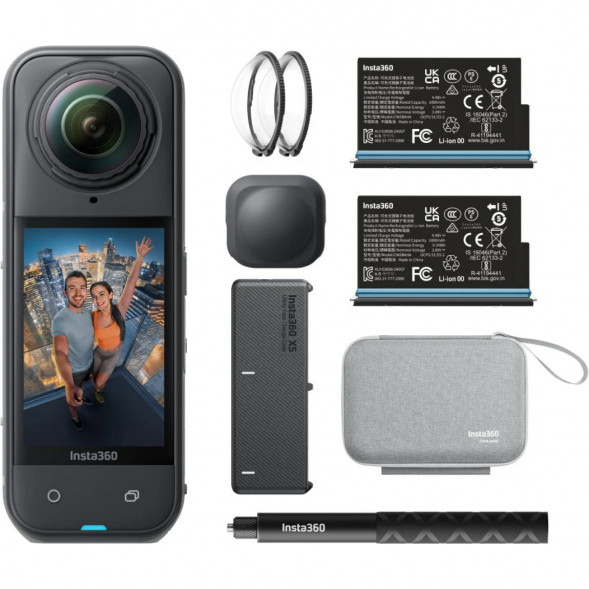 Экшн-камера Insta360 X5 (Essentials Bundle) в Хабаровске