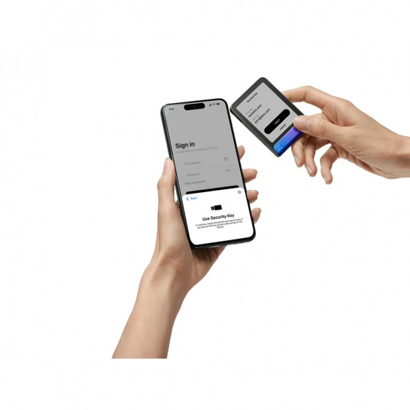 Аппаратный криптокошелек Ledger Flex+Recovery Key, Neptune Blue в Хабаровске