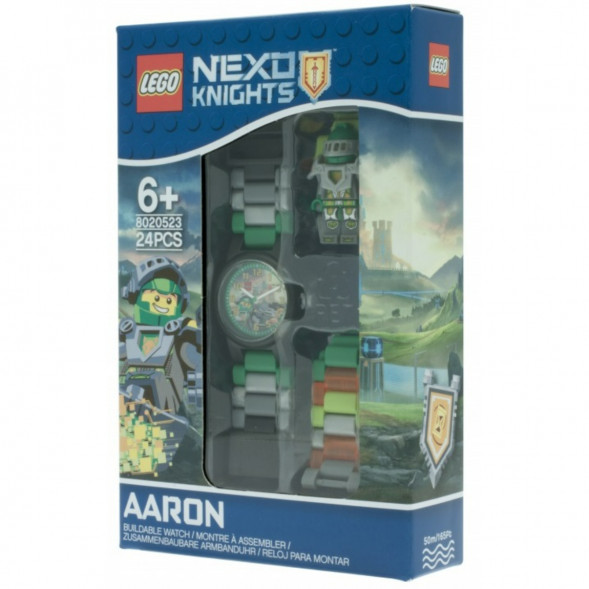 Часы LEGO Nexo Knights 8020523 Аарон с минифигуркой в Хабаровске