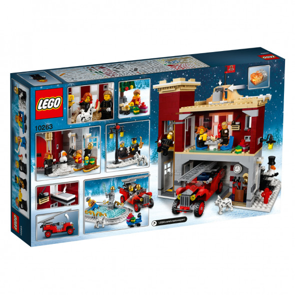 Конструктор LEGO Creator 10263 Пожарная часть в зимней деревне в Хабаровске