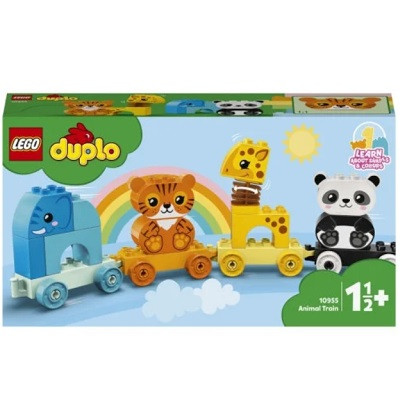 Конструктор LEGO DUPLO Creative Play 10955 Мой первый поезд для зверей в Хабаровске