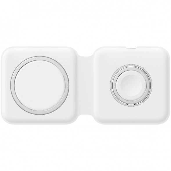 Двойное зарядное устройство Apple MagSafe Duo Charger MHXF3AM/A, белый в Хабаровске