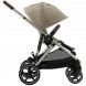 Детская коляска Cybex Gazelle S TPE Almond Beige с корзиной и дождевиком в Хабаровске