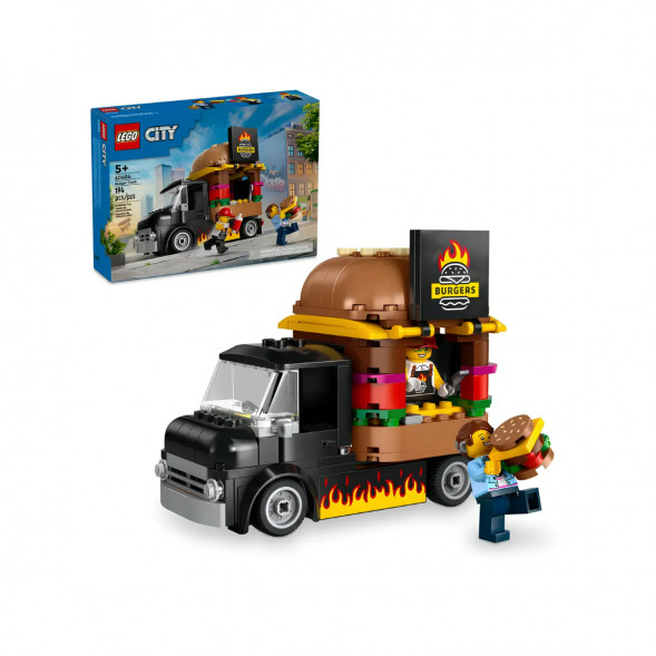 Конструктор LEGO City 60404 Бургерная на колесах в Хабаровске