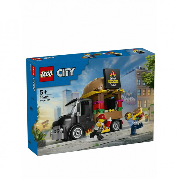 Конструктор LEGO City 60404 Бургерная на колесах в Хабаровске