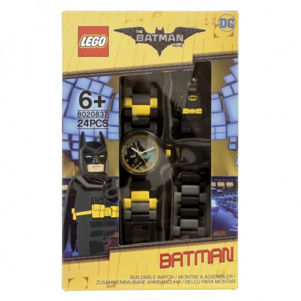 Часы LEGO Super Heroes 8020837 Бэтмен с минифигуркой в Хабаровске