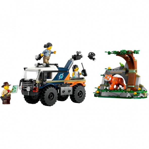 Конструктор LEGO City 60426 Внедорожный грузовик Исследователь джунглей в Хабаровске
