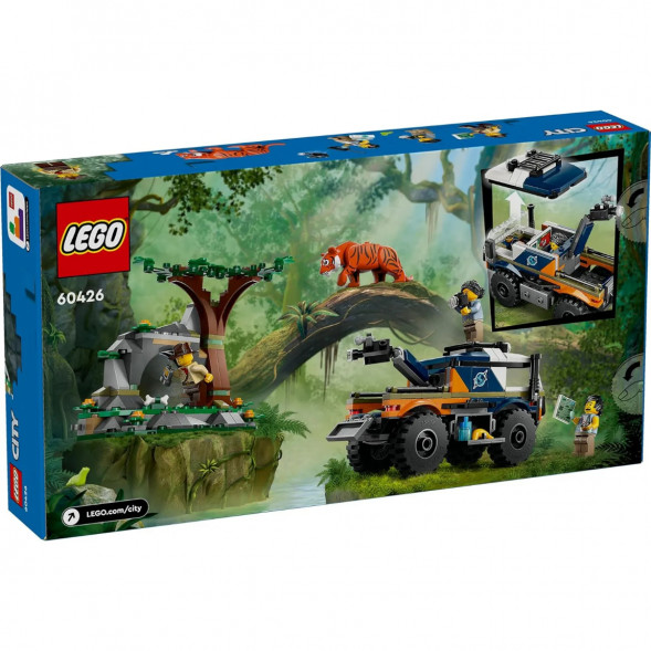 Конструктор LEGO City 60426 Внедорожный грузовик Исследователь джунглей в Хабаровске