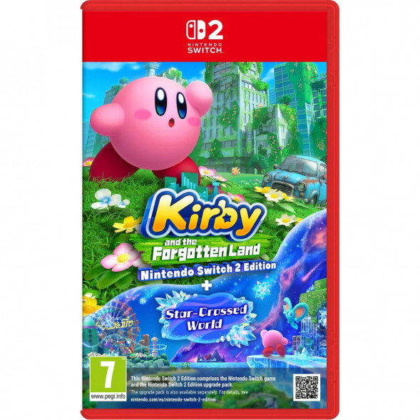 Игра Kirby and the Forgotten Land + Star-Crossed World [Nintendo Switch 2, английская версия] в Хабаровске