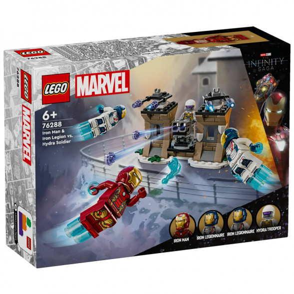 Конструктор LEGO Super Heroes 76288 Железный человек и Железный легион против Солдат Гидры в Хабаровске