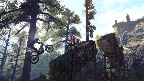Игра Trials Rising. Gold Edition [Playstation 4, русские субтитры] в Хабаровске