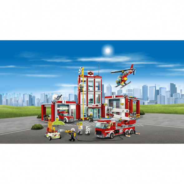 Конструктор LEGO City 60110 Пожарная часть в Хабаровске