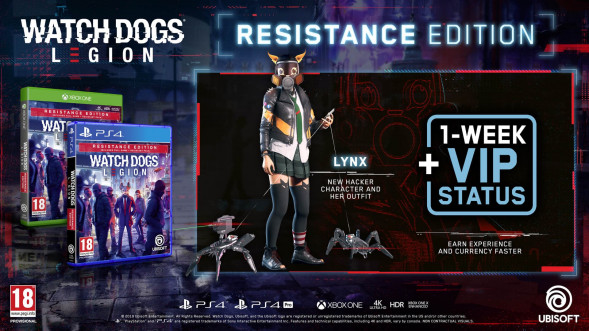 Игра Watch Dogs: Legion. Resistance Edition [PS4, русская версия] в Хабаровске