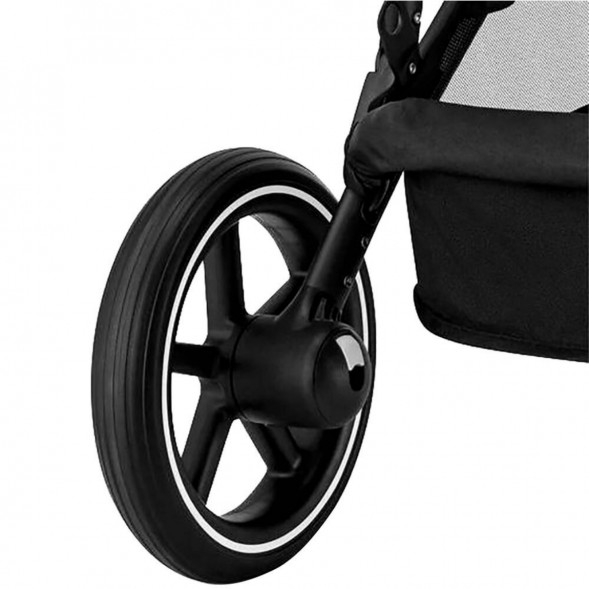 Детская коляска Cybex Gazelle S BLK Moon Black с корзиной и дождевиком в Хабаровске
