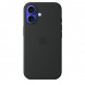 Чехол Apple для iPhone 16 Silicone MagSafe, Black (MYY13ZM/A) в Хабаровске