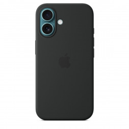 Чехол Apple для iPhone 16 Silicone MagSafe, Black (MYY13ZM/A)