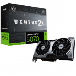Видеокарта MSI GeForce RTX 5070 Ventus 2X OC 12G GDDR7