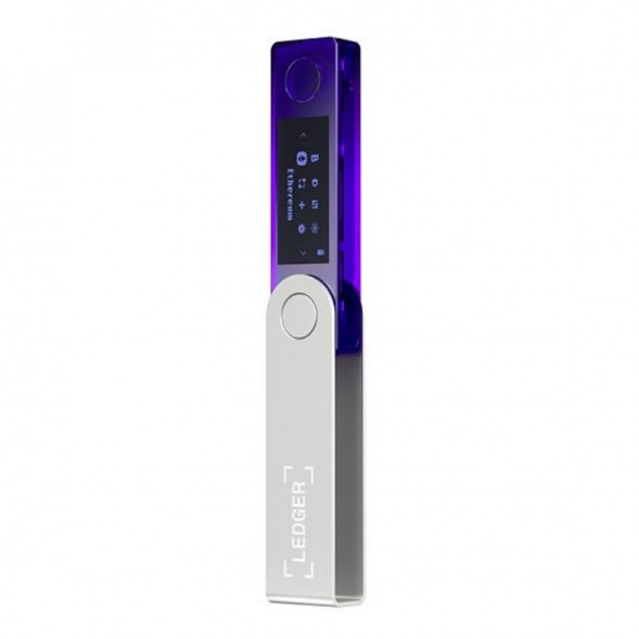 Аппаратный криптокошелек Ledger Nano X, Cosmic Purple в Хабаровске