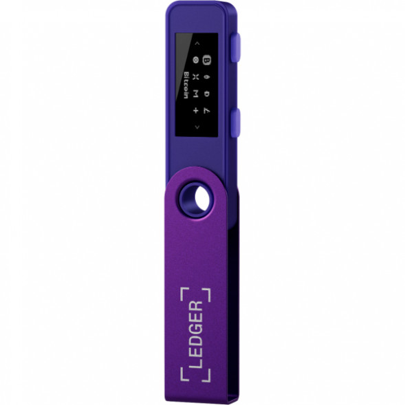 Криптокошелек Ledger Nano S Plus 1 шт., Purple Amethyst в Хабаровске