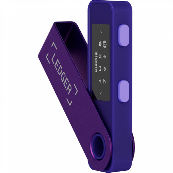Криптокошелек Ledger Nano S Plus 1 шт., Purple Amethyst в Хабаровске