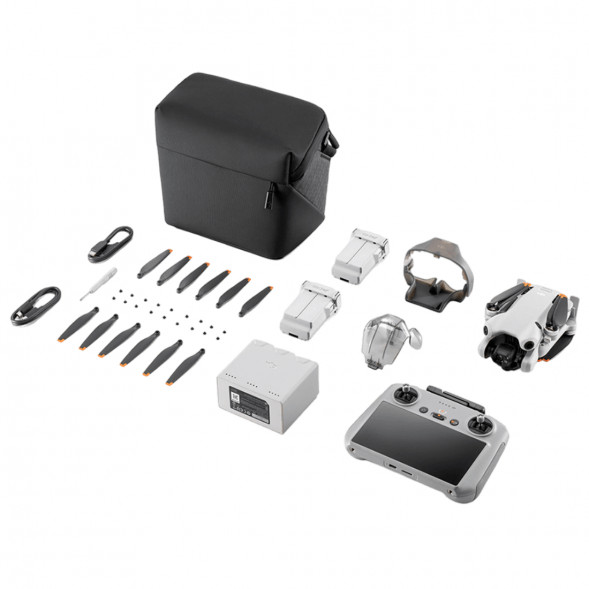 Квадрокоптер DJI Mini 4 Pro Fly More Combo (DJI RC 2) в Хабаровске