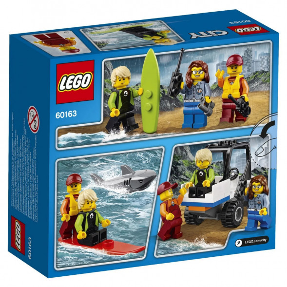 Конструктор LEGO City 60163 Береговая охрана в Хабаровске