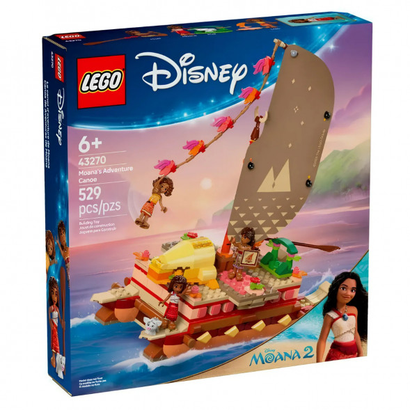 Конструктор LEGO Disney 43270 Моана: приключение на каноэ в Хабаровске