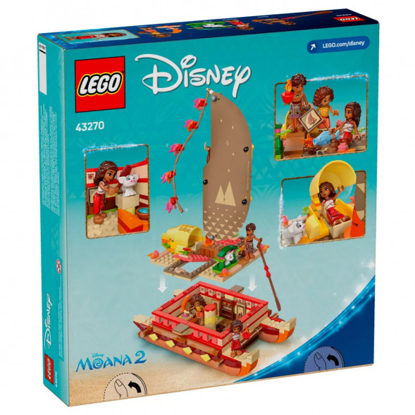 Конструктор LEGO Disney 43270 Моана: приключение на каноэ в Хабаровске