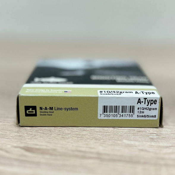 Рыболовная леска N-A-M Line System Shooting Head #10/42gram Sink6-Sink8 A-Type в Хабаровске