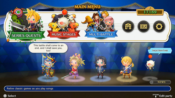 Игра Theatrhythm: Final Bar Line [Nintendo Switch, английская версия] в Хабаровске
