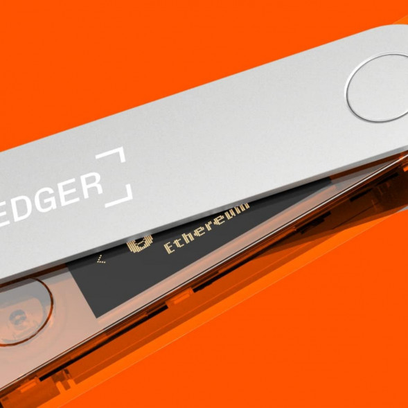 Аппаратный криптокошелек Ledger Nano X, BTC Orange  в Хабаровске