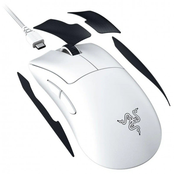 Мышь беспроводная/проводная Razer Deathadder V3 Pro [RZ01-04630200-R3G1] белый в Хабаровске