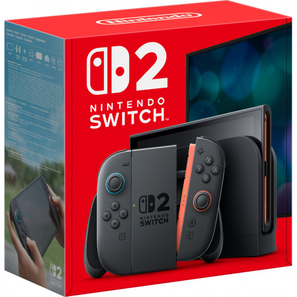 Игровая приставка Nintendo Switch 2, черный в Хабаровске