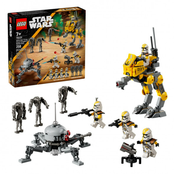 Конструктор LEGO Star Wars 75431 Боевой набор клонов 327-го звездного корпуса в Хабаровске