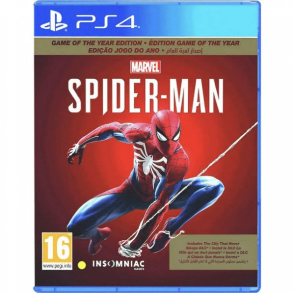 Игра MARVEL Человек-Паук. Game of the Year Edition [PS4, русская версия] в Хабаровске