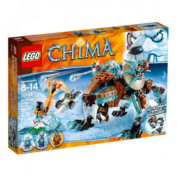 Конструктор LEGO Legends of Chima 70143 Саблезубый шагающий робот Сэра Фангара в Хабаровске
